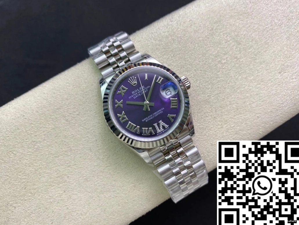 M178274-0088 EW Factory 31MM Dial Purple Datejust Rolex 1106